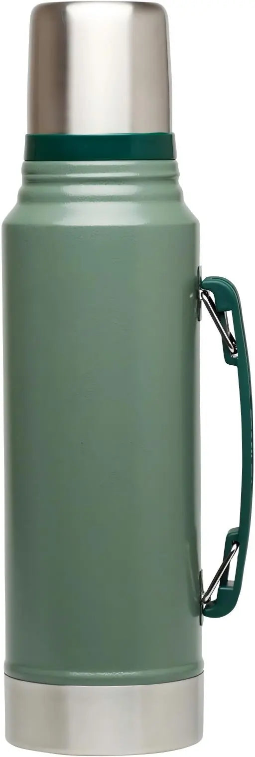 Insulated Water Bottle Tumblers Thermoses Outdoor Vacuum Flask with Handle and Cup Lid