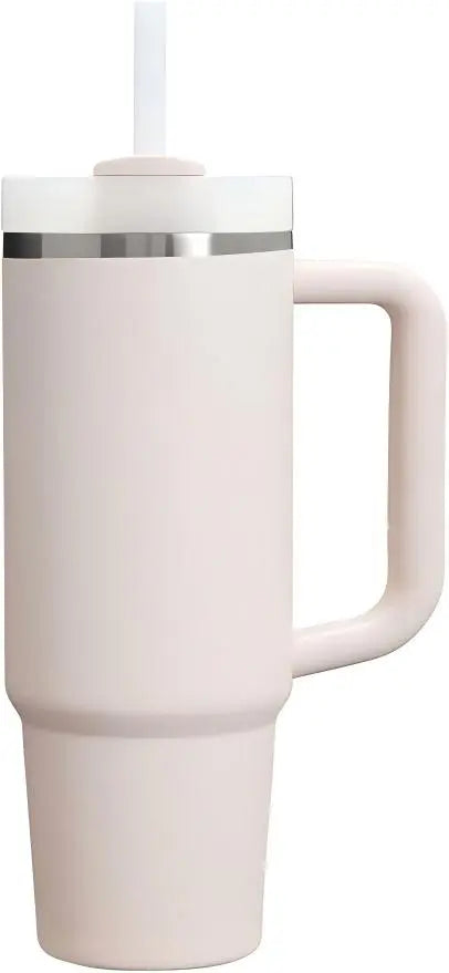 Insulated Water Bottle Tumblers Thermoses Large Capacity Handle Cup with Straw